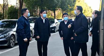 省委常委、苏州市委书记蓝绍敏来到呼和浩特兴旺健康管理信息化有限公司调研